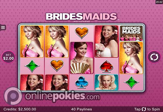 Bridesmaids Pokie Preview