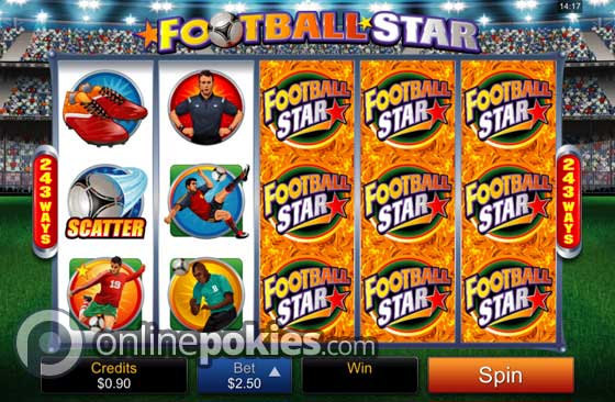 Football Star Pokie Preview