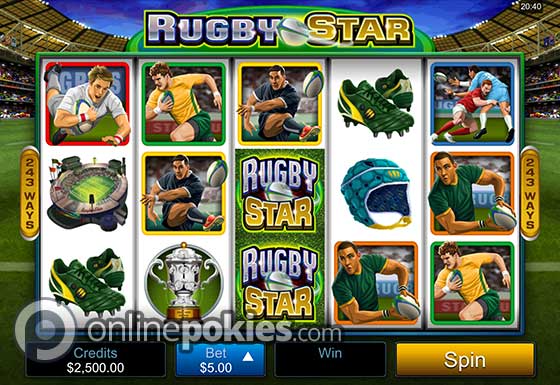 Rugby Star Pokie Preview