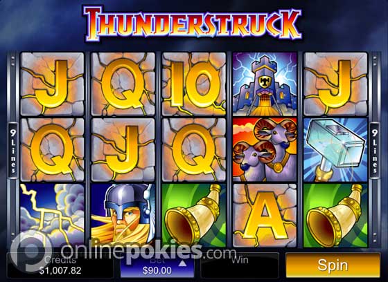 thunderstruck online pokies